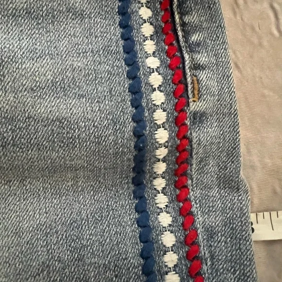 DRIFTWOOD JEANS Farrah X Floral Flags Jeans